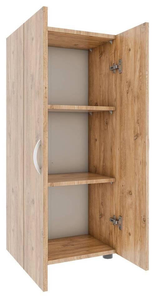 Aktenschrank Stehend Ulas 3 Honigeiche Dekor B: 49 Cm - Honigeiche, MODERN, Holzwerkstoff (49/108/34cm) - MID.YOU