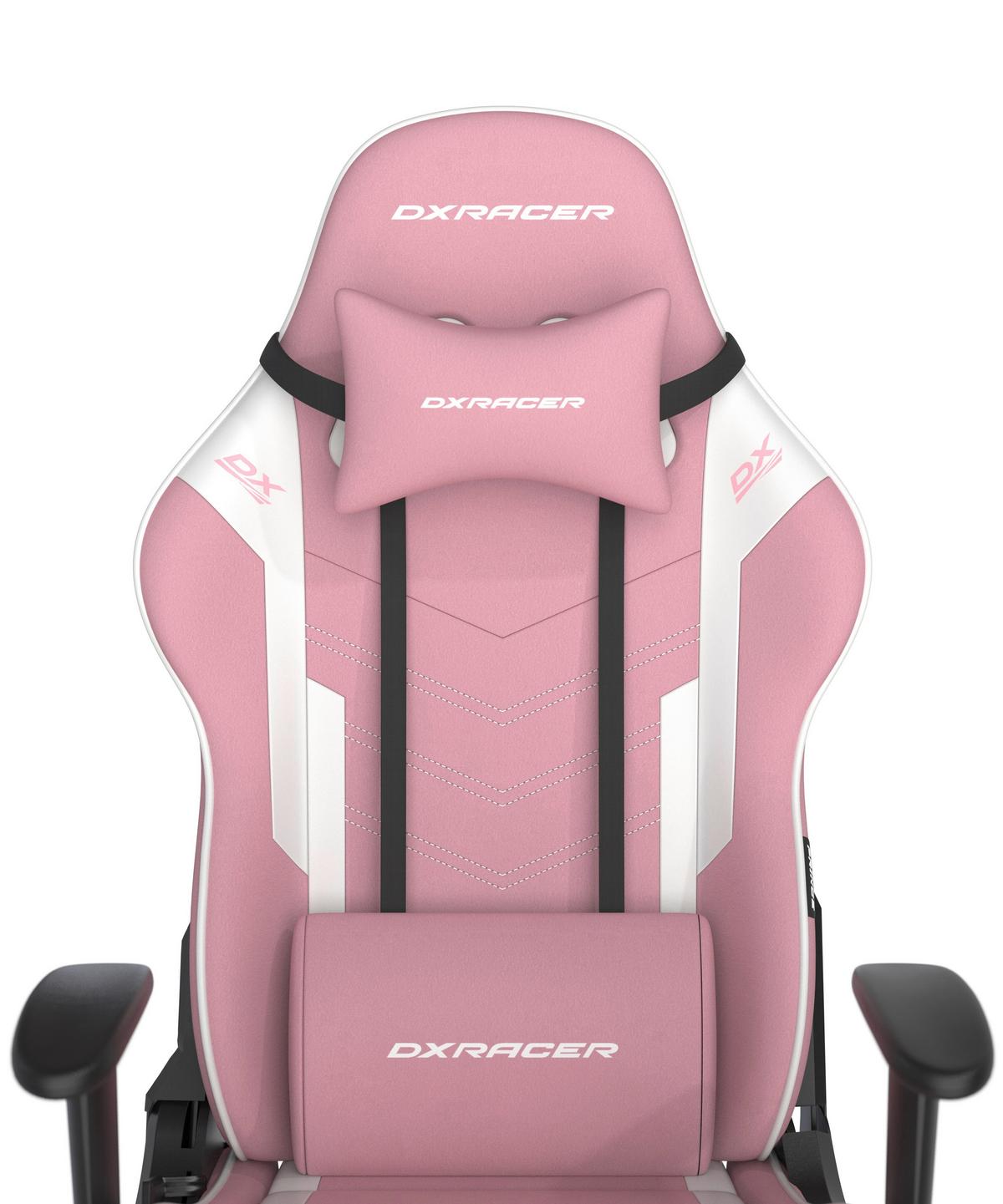 HERNÍ ŽIDLE PRINCE - bílá/pink, Moderní, textil/plast (67/126/67cm) - Dxracer