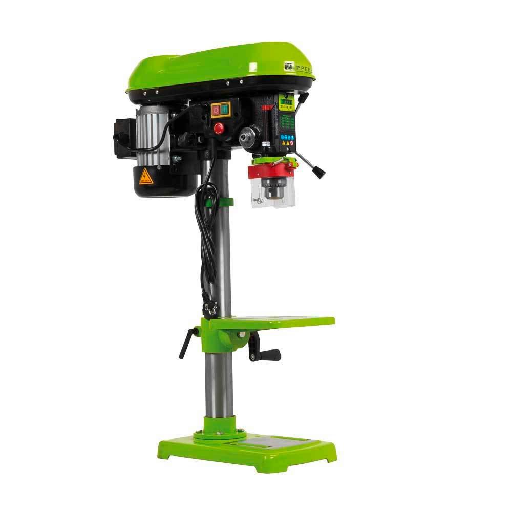 Ständerbohrmaschine Zi-Stb16t 630 W, 2700 U/Min - Grün, Basics, Metall (29,5/84/47,5cm) - Zipper