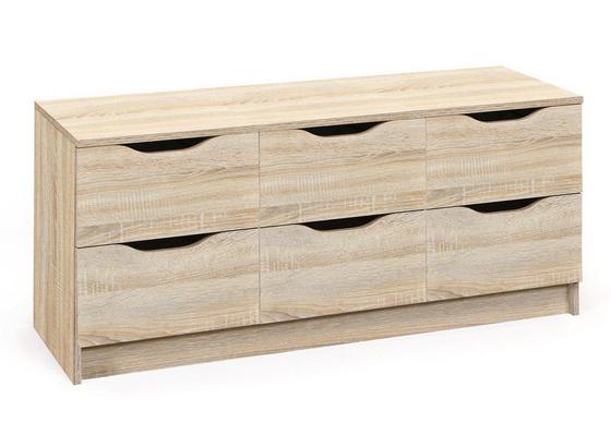 Kommode Westphalen B:122cm Eiche Dekor - Sonoma Eiche, Basics, Holzwerkstoff (122/50/40cm) Kommode Westphalen B:122cm Eiche Dekor - Sonoma Eiche, Basics, Holzwerkstoff (122/50/40cm)