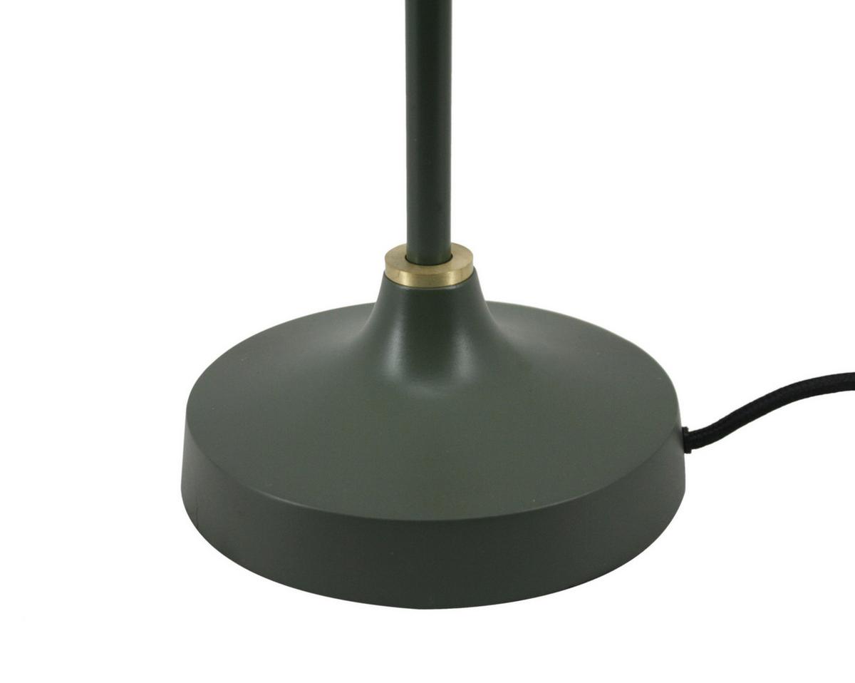Tischleuchte Carisa 287 Army Grün/goldfarben B: 47 Cm - Basics (47/18/69cm) - Kayoom