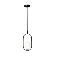 Pendelleuchte 31-10148 Cordel - Schwarz/Weiß, Design, Metall (18.5/15/120cm)