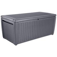 Kissenbox 987746 - Anthrazit, MODERN, Kunststoff (145/64/73cm) - Gardenson
