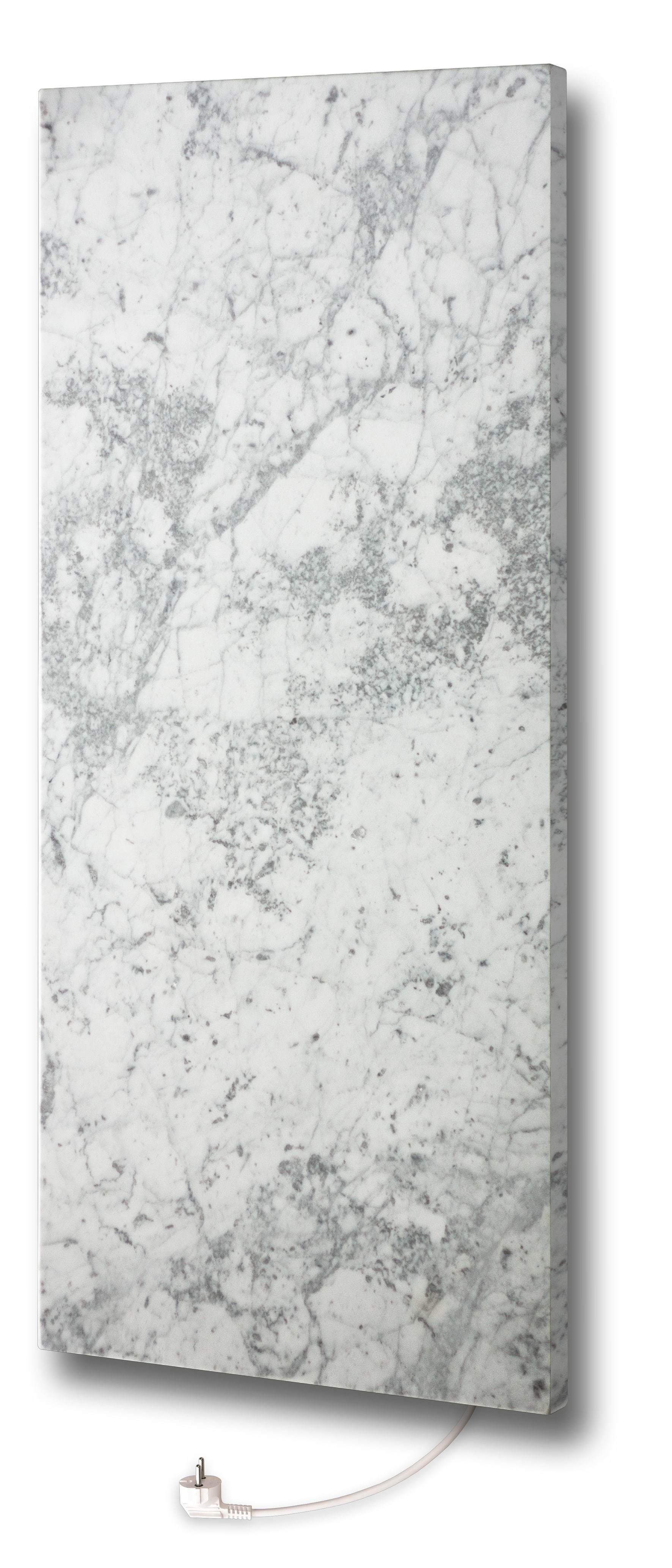 Infrarot-Heizpaneel Marmor Carrara B: 40 cm Infrarot-Heizpaneel Marmor Carrara B: 40 cm