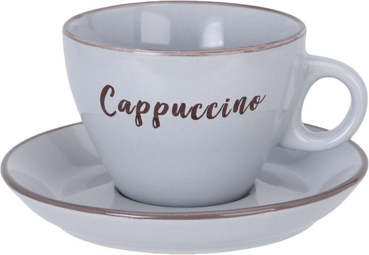 Kapucsínós Csésze És Csészeal Capuccino Csészes És Alj - Basics