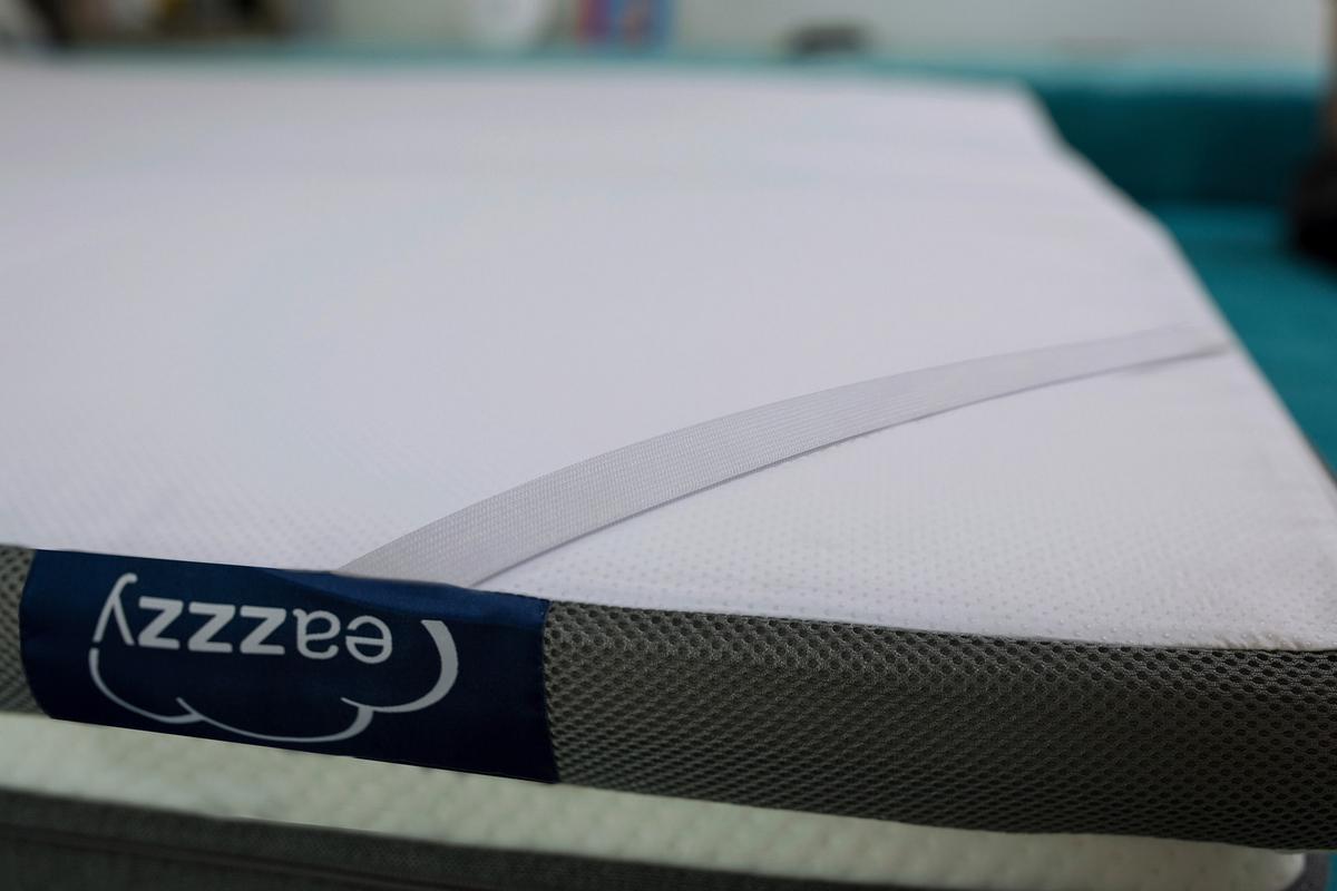 Eazzzy Topper Hellgrau LF: 180x200cm - Basics, Textil (180/200cm) - Genius