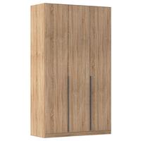 Drehtürenschrank Alabama Sonoma Eiche B: 136 Cm - Sonoma Eiche, MODERN, Holzwerkstoff (136/229/54cm) - Rauch Möbel