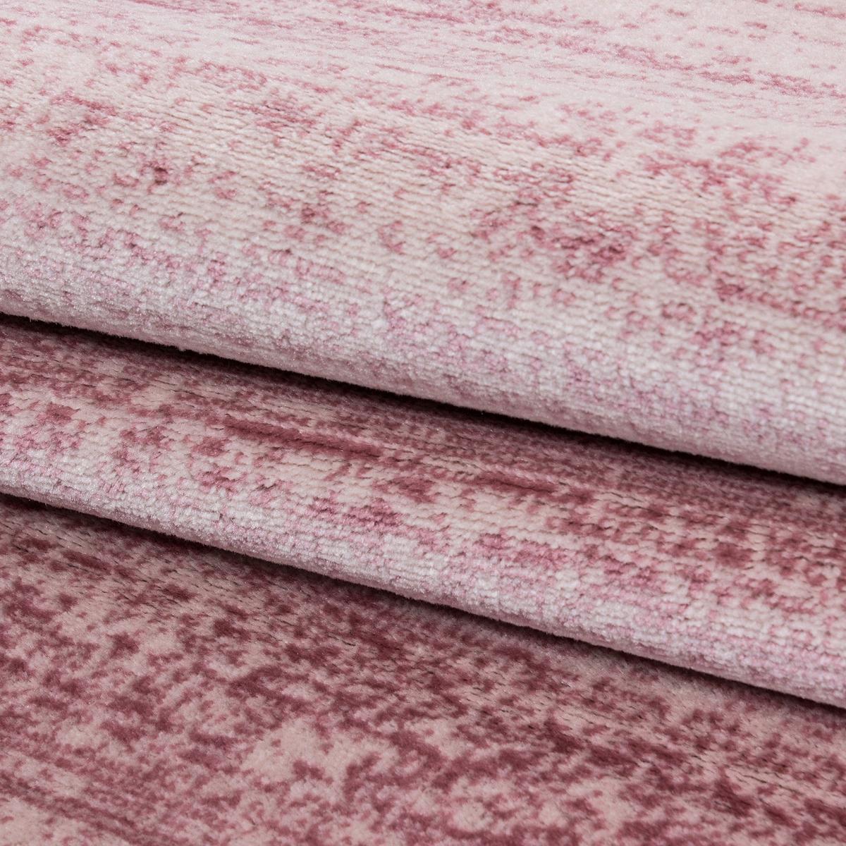 Webteppich Pink Naturfaser Plus 200x290 cm - Pink, Design, Textil (200/290cm)