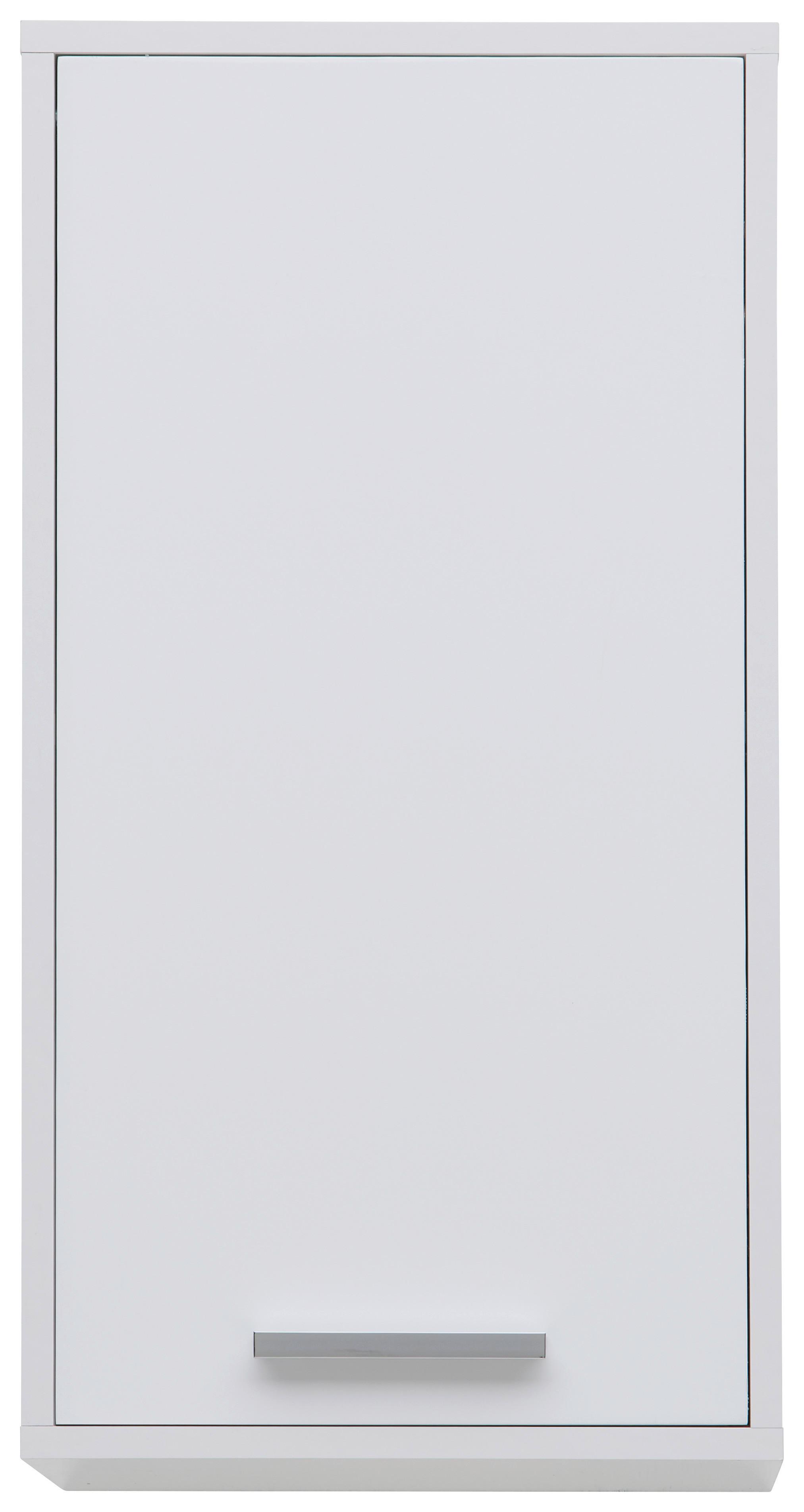 Kleiner Hängeschrank fürs Bad in Weiß