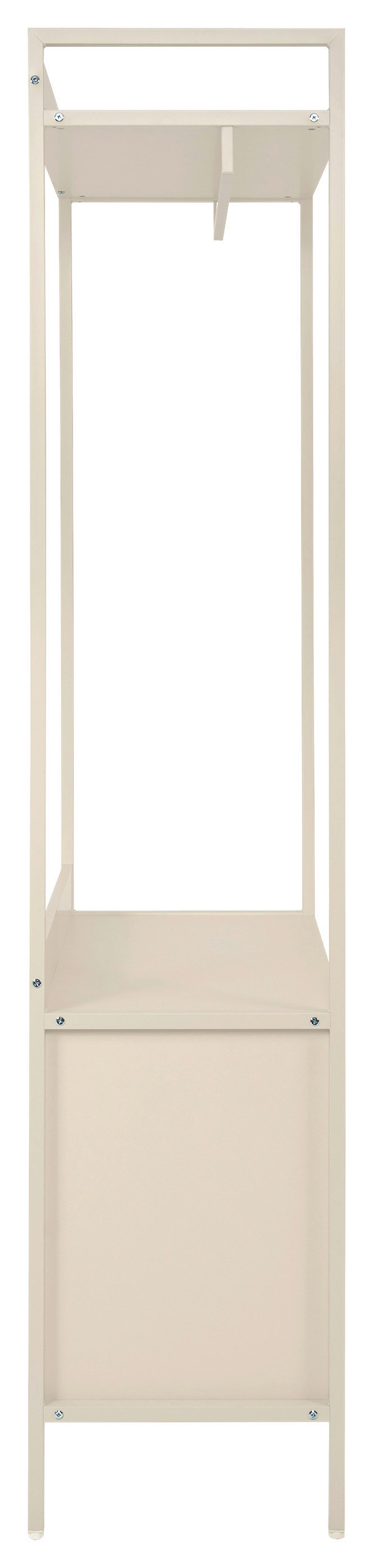Garderobe Dhaka Kaschmir B: 64 cm - Kaschmir, MODERN, Holzwerkstoff/Metall (64/190/40cm)