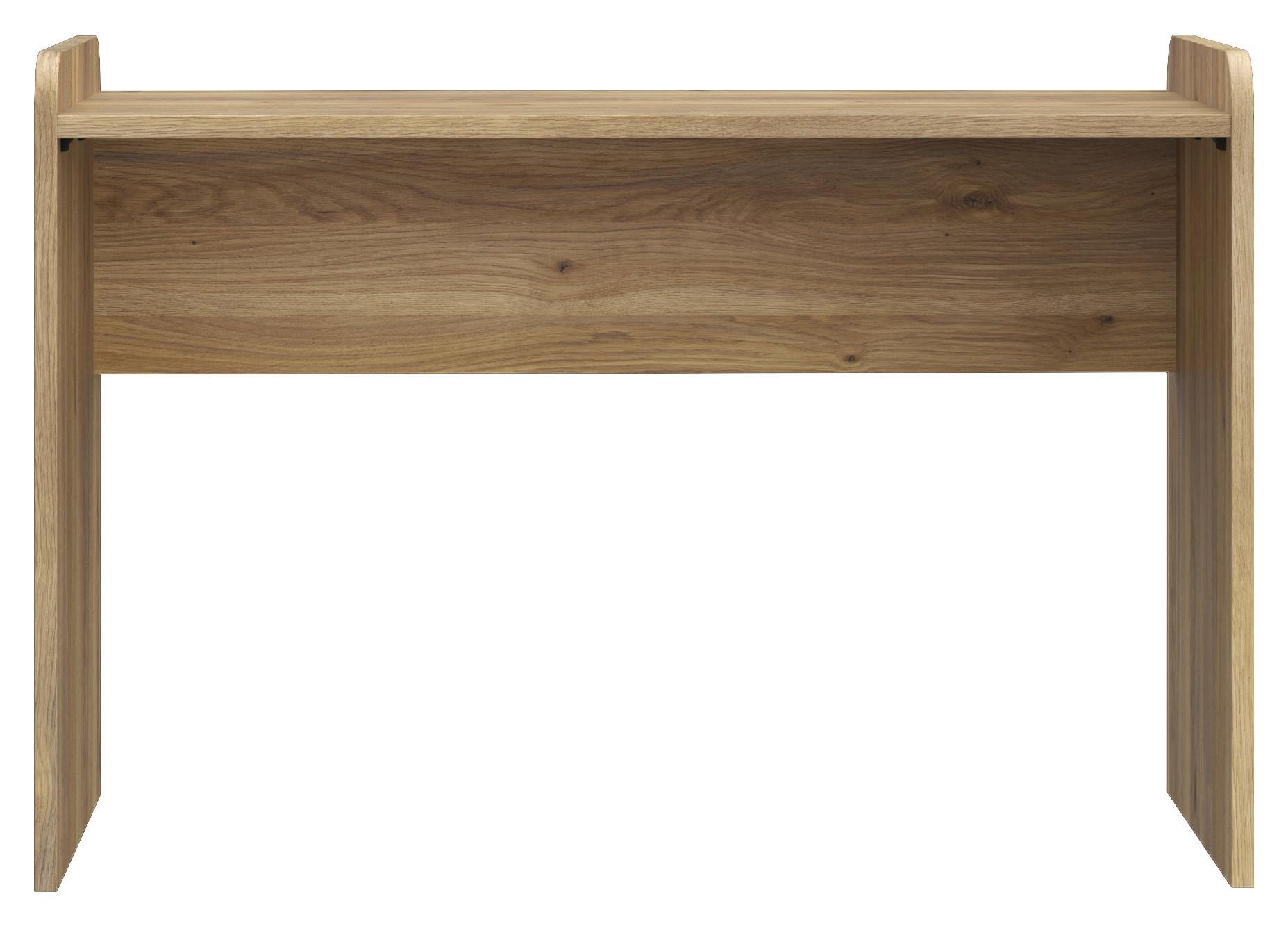 DĚTSKÝ PSACÍ STŮL HOA - barvy dubu, Moderní, kompozitní dřevo (117,4/81/60cm)