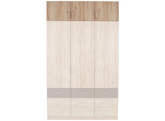AUFSATZSCHRANK Aalen Extra, 136cm - Grau, KONVENTIONELL, Holzwerkstoff (136/39/54cm) AUFSATZSCHRANK Aalen Extra, 136cm - Grau, KONVENTIONELL, Holzwerkstoff (136/39/54cm)