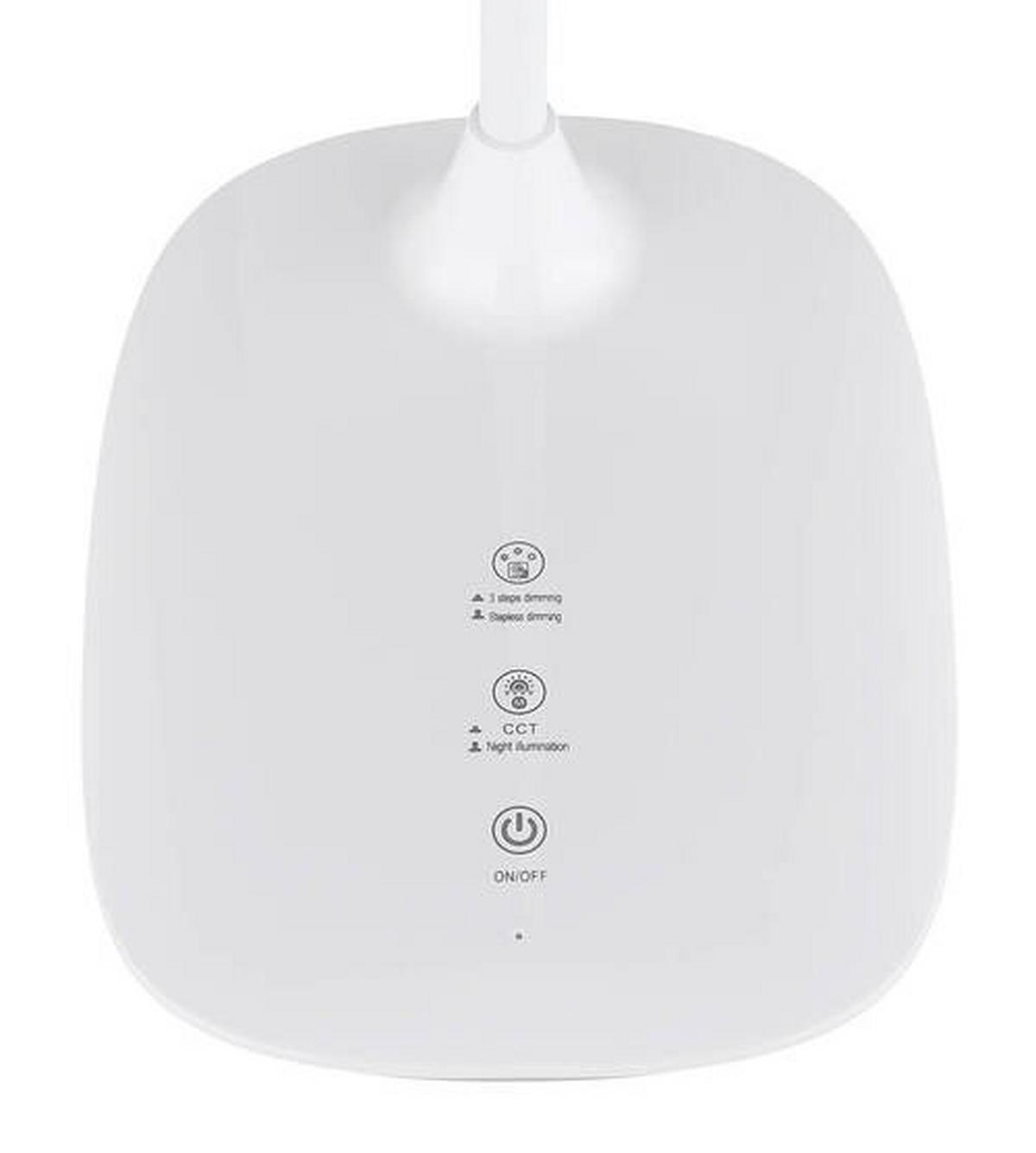 LED-Tischleuchte 58455w - Weiß, Design, Kunststoff (28/13,6/40cm) - Globo