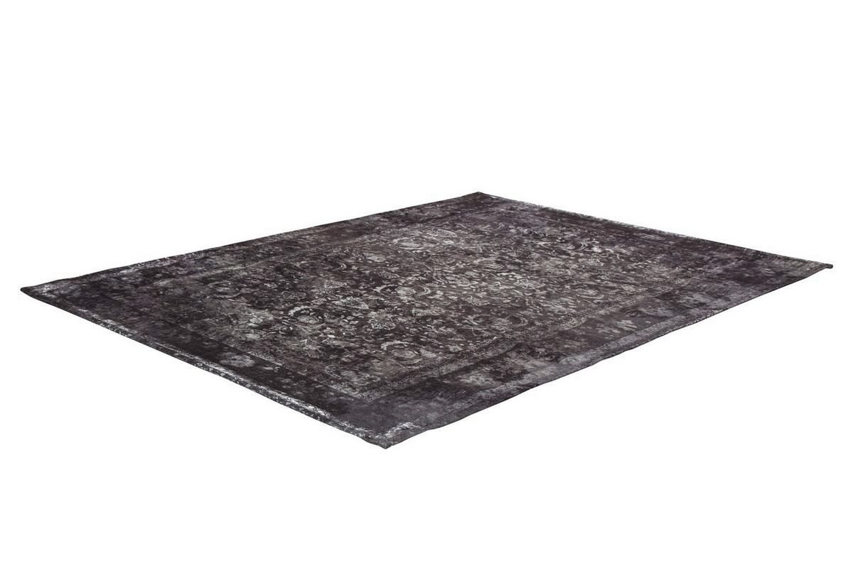 Flachwebteppich Vintage 8404 Grau, 140x200 cm - Grau, KONVENTIONELL, Textil (140/200cm)