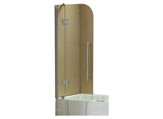 Badewannenaufsatz Passend Zu Badewanne Haiti+paros - Chromfarben, MODERN, Glas/Metall (72/150cm) Badewannenaufsatz Passend Zu Badewanne Haiti+paros - Chromfarben, MODERN, Glas/Metall (72/150cm)