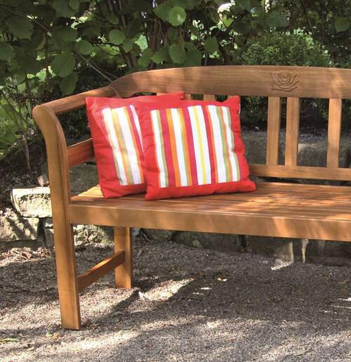 Gartenbank Holz 2-Sitzer Batam - Akaziefarben, Basics, Holz (130/50/80cm) - Acamp