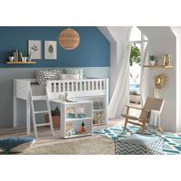 SPIELBETT Scott Weiß 90x200cm - Weiß, MODERN, Holz/Holzwerkstoff (90/200cm) - Vipack
