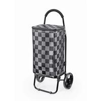 Einkaufstrolley Easymaxx - Schwarz/Grau, Basics, Kunststoff/Metall (45/36/98cm) - EASYMAXX