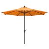Sonnenschirm Harlem BxHxT: 270x260x270 cm Orange - Anthrazit/Orange, Basics, Textil/Metall (270/260/270cm) - Schneider