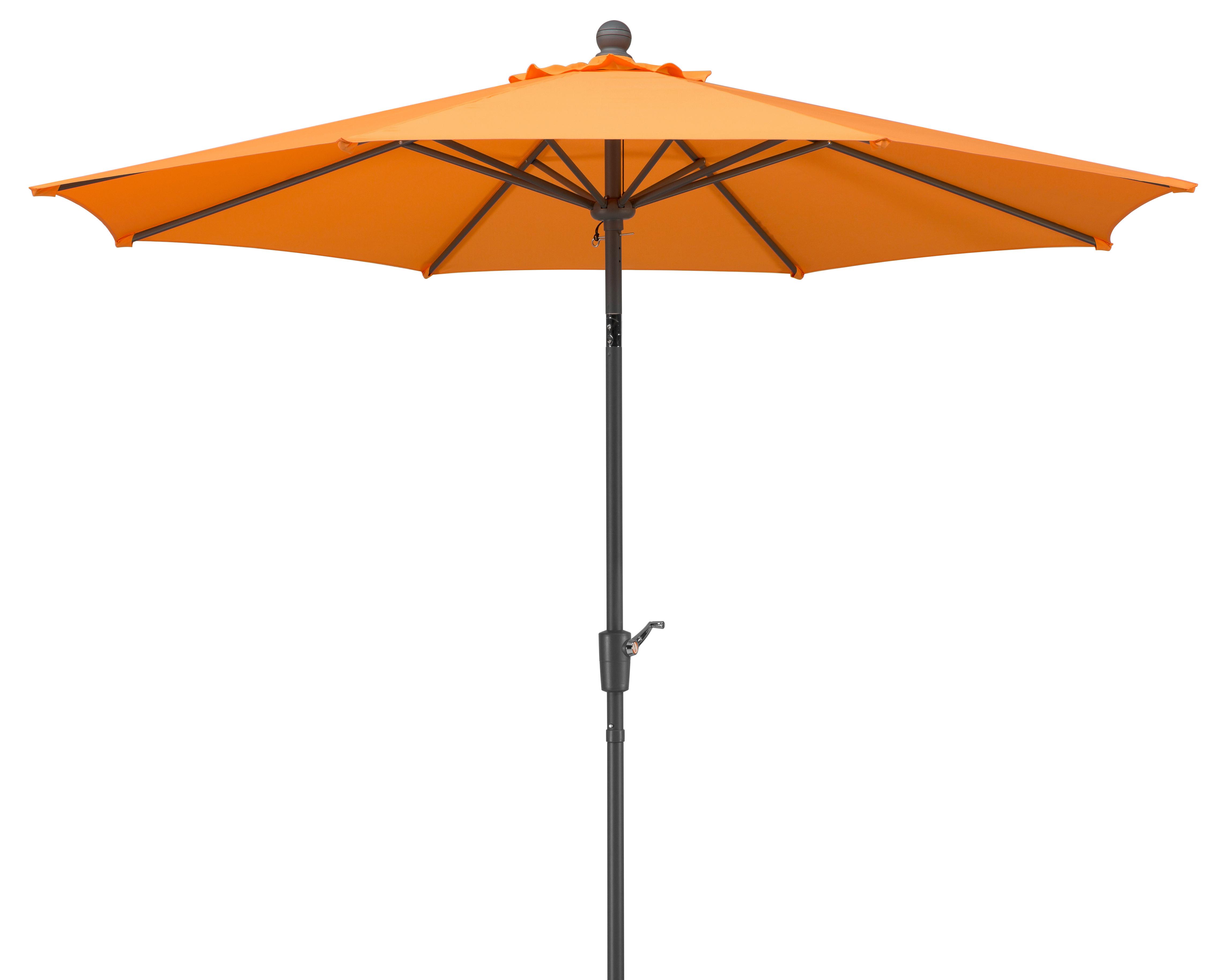 Sonnenschirm Harlem BHT: 270x260x270 cm Orange
