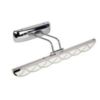 Spiegelleuchte Move Ip20 B: 47 cm Chromfarben 6 W - Chromfarben, KONVENTIONELL, Metall (22/47/13cm)