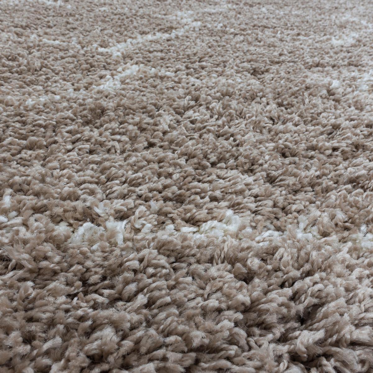 Webteppich Beige Naturfaser Salsa 120x170 cm - Beige, Design, Textil (120/170cm)
