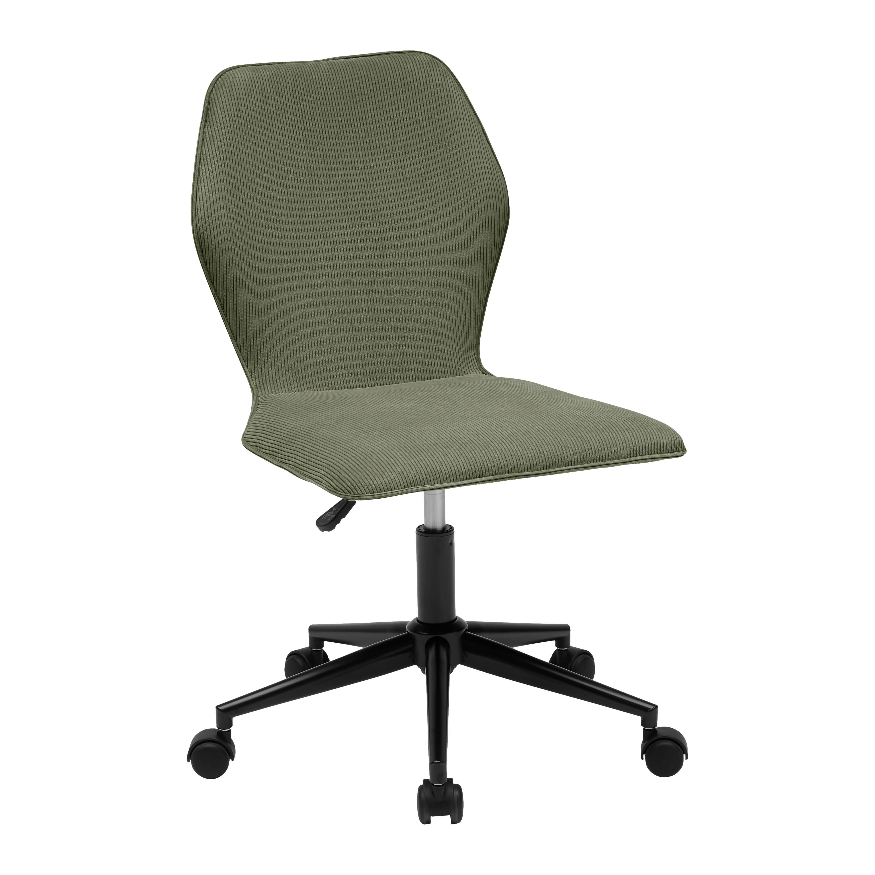 Otočná židle LUIGI -EXKLUSIV- - šedá/černá, Moderní, kov/textil (49/84-94/54cm) - Mömax