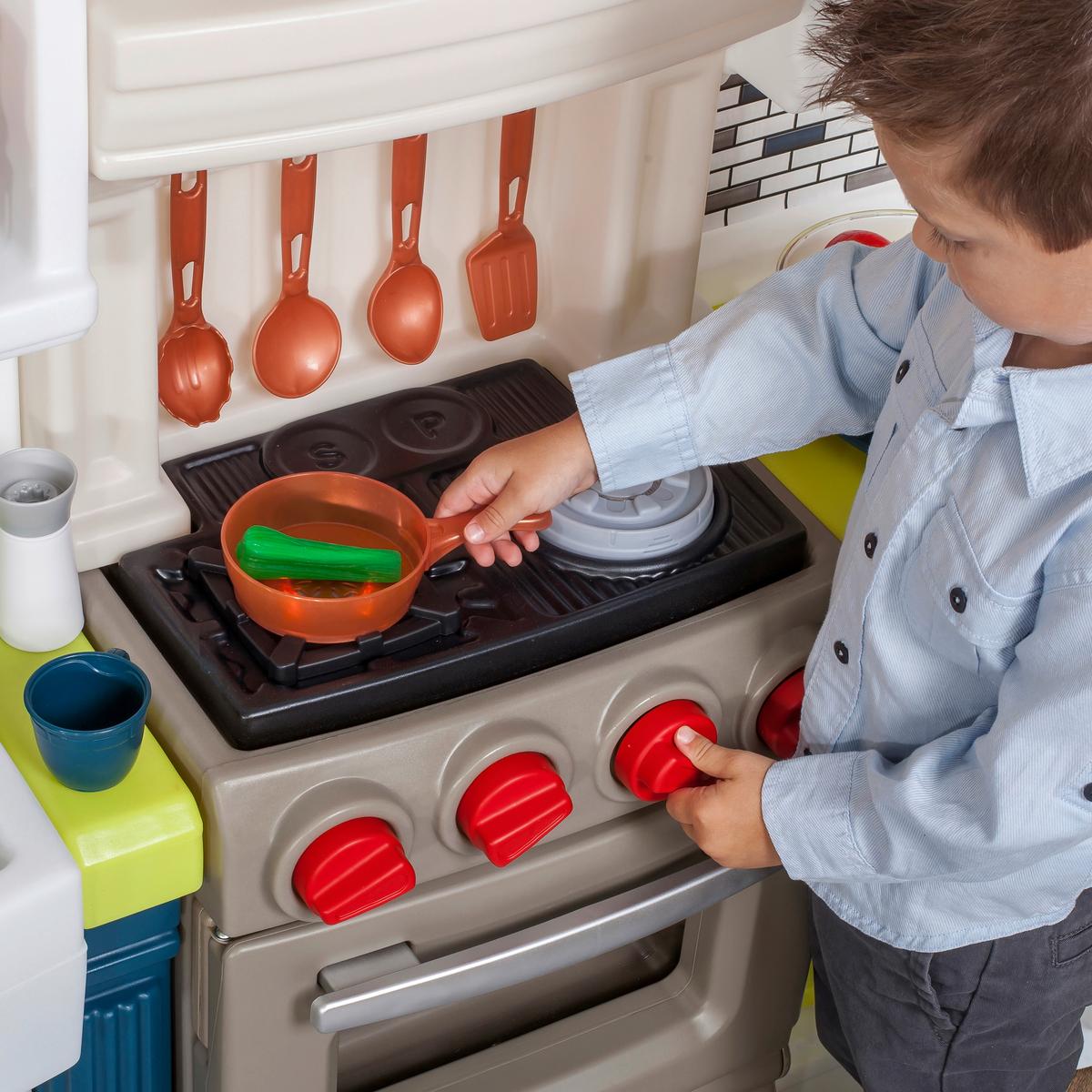 Kinderküche 8675kr - Multicolor, KONVENTIONELL, Kunststoff (167/127/35,6cm) - Ambia Garden