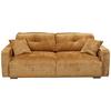 Schlafsofa Bullet Goldfarben B: 235 cm - Goldfarben/Schwarz, KONVENTIONELL, Textil (235/88/120cm) - MID.YOU