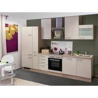 Küchenblock Nepal Sonoma Eiche/kaschmir B: 310cm - Kaschmir/Sonoma Eiche, MODERN, Holzwerkstoff (310cm) - FlexWell