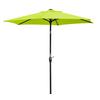 Sonnenschirm Bilbao BxHxT: 220x210x220 cm Hellgrün - Anthrazit/Hellgrün, Basics, Textil/Metall (220/210/220cm) - Schneider