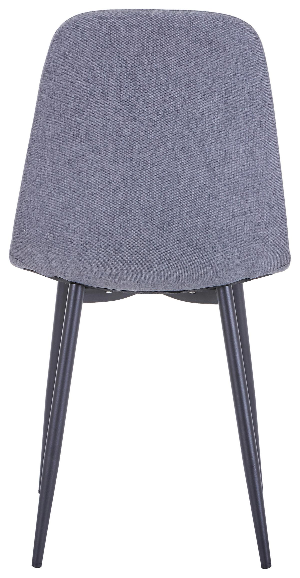 ŽIDLE DANA - černá/tmavě šedá, Lifestyle, kov/textil (44/87/54cm) - Mömax