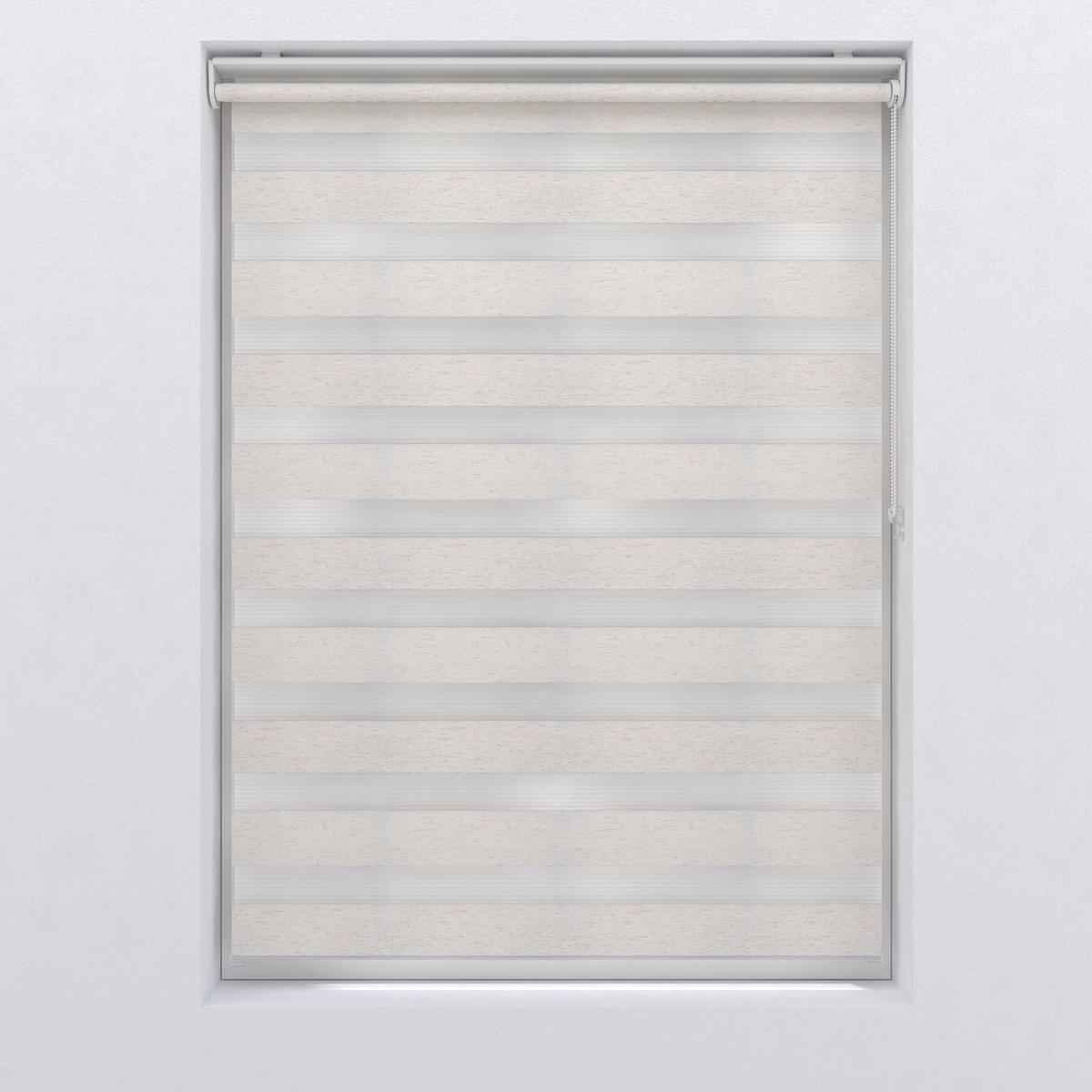 Doppelrollo 70x150 Cm Mit Kettenzug - Naturfarben, Basics, Textil (70/150cm)