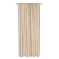 FERTIGVORHANG SIEGLINDE - Beige, MODERN, Textil (140/245cm) - Luca Bessoni
