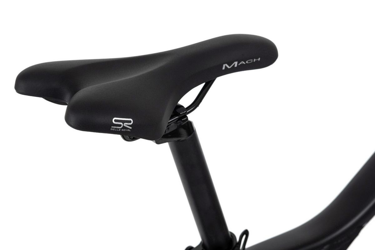 Elektrofahrrad 27,5 Zoll, 120 Km - Schwarz, Basics, Metall (180/70/100cm)
