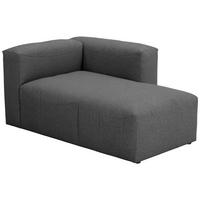 Recamiere Lena Anthrazit Rücken Echt - Anthrazit, Design, Textil (160/73/100cm) - Max Winzer