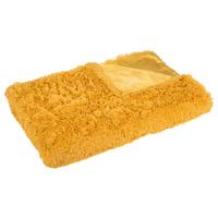 Kuscheldecke Carina Gelb 150x200 Cm Double Face - Gelb, MODERN, Textil (150/200cm) - Luca Bessoni