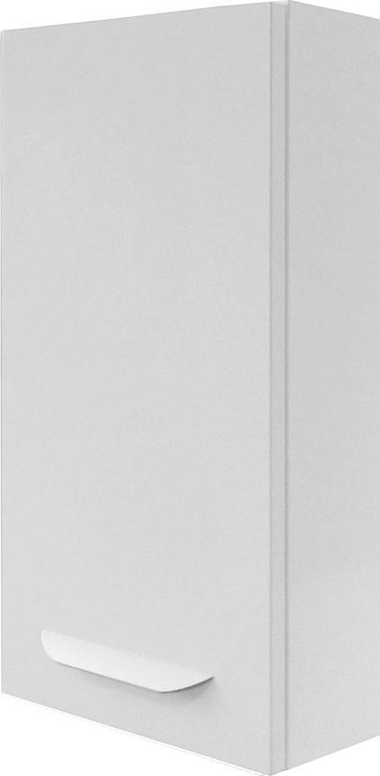 Hängeschrank Lavella B: 35 cm Weiß - Weiß, MODERN, Glas/Holzwerkstoff (35/68/16cm) - Fackelmann