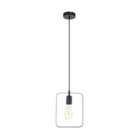 Hängeleuchte 49776_bedington - Schwarz, Design, Metall (20/9,5/110cm) - Eglo