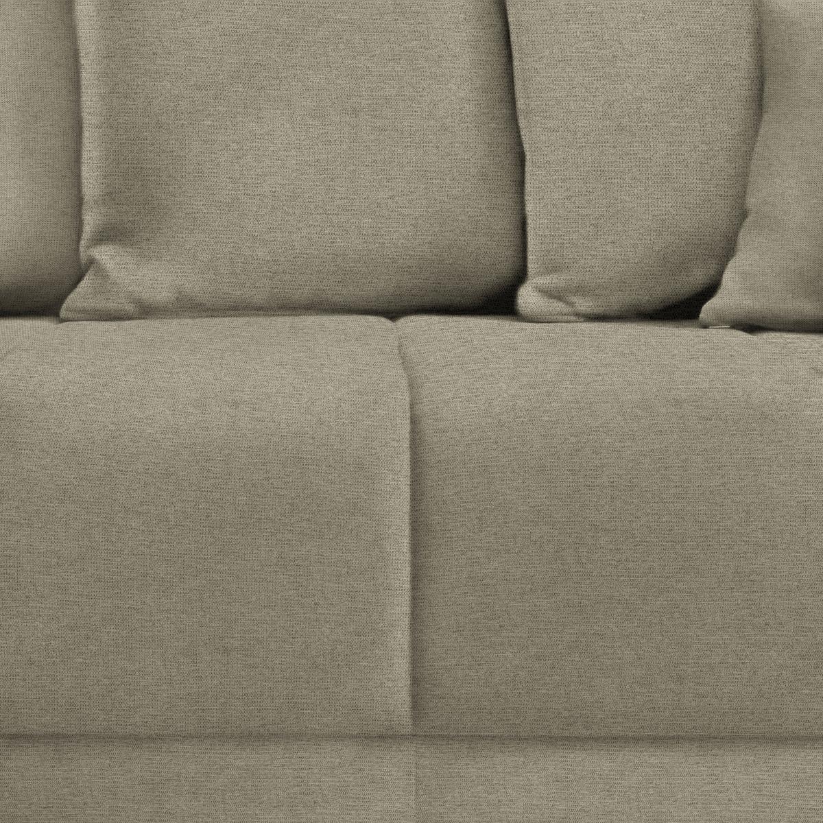 Rohová sedačka ALATRI, obojstr.,sivobéžová,s vankúšmi - čierna/zelená, Modern, textil/plast (289/90/176cm) - Based