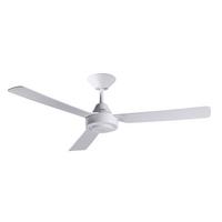Deckenventilator Bayside Calypso Weiß 3-Flügel - Weiß, Design, Kunststoff (122/31cm) - P & B