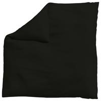 Bettdeckenbezug Knitted Jersey 200x200cm Schwarz - Schwarz, Basics, Textil (200/200cm) - Schlafgut