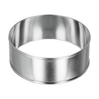 Dessertring Marc Ø 8,5 Cm Edelstahl, 2 Stk. - Edelstahlfarben, Basics, Metall (8,5/3cm) - Metaltex