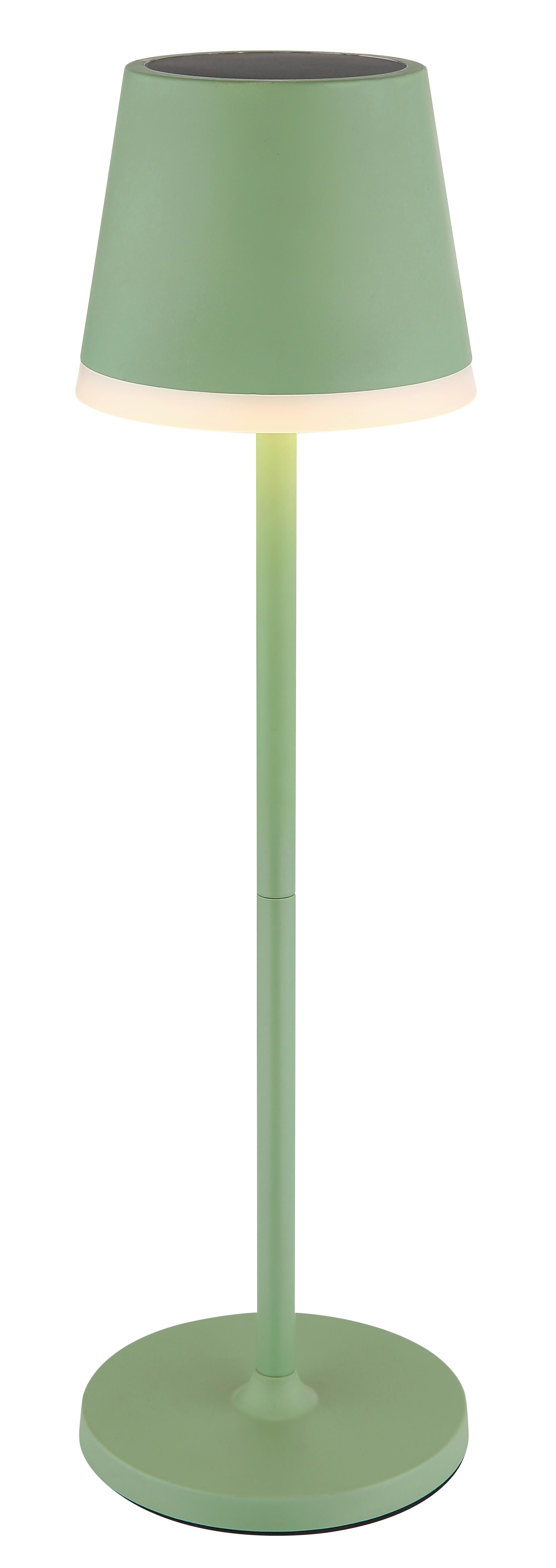 Solarleuchte 36637bm - Hellgrün, Design, Kunststoff/Metall (11/26-41cm) - Globo