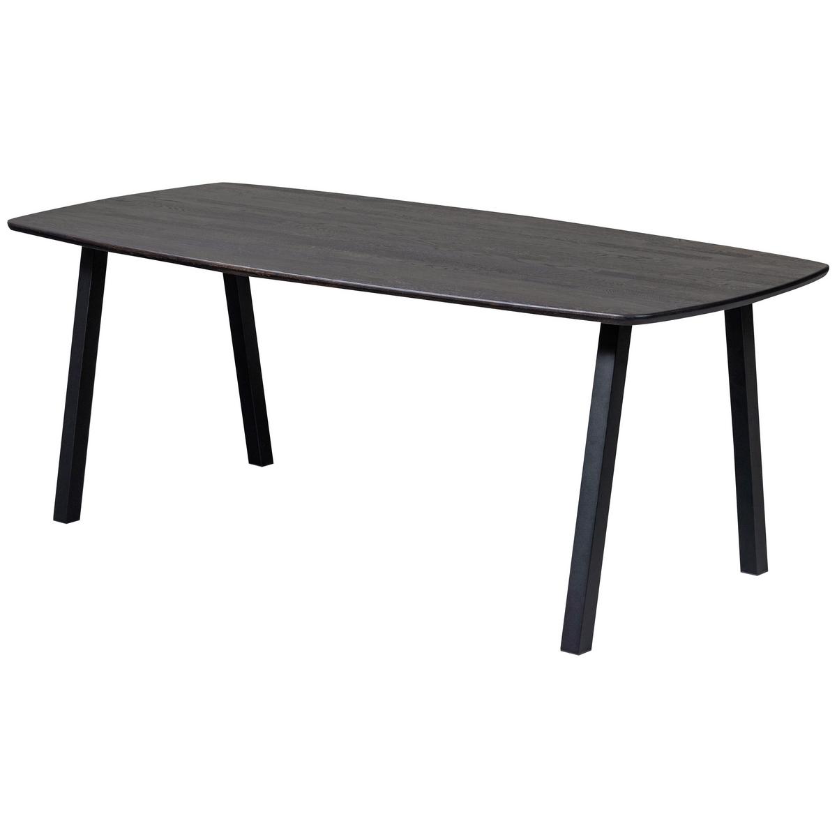 TISCHGESTELL Tablo Schwarz B: 79cm - Schwarz, MODERN, Metall (79/72/10cm) - Livetastic