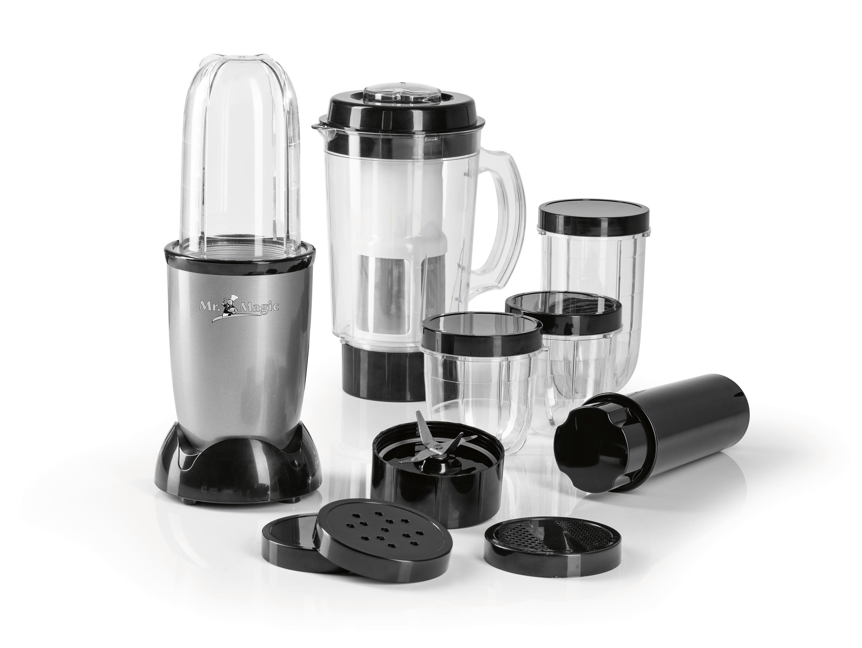 Shake-Mixer 13995 - Silberfarben/Schwarz, Basics, Kunststoff/Metall (11,5/32,0/11,5cm)