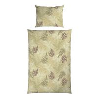 Bettwäsche Melanie - Beige/Senfgelb, ROMANTIK / LANDHAUS, Textil - James Wood