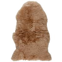 OVČÍ KOŽEŠINA Lea, 60/90cm, zlatohnědá - barvy zlata, textil (60/90cm) - Modern Living