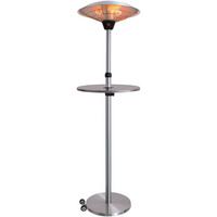 Terrassenstrahler Halogen - Alufarben, Basics, Metall (60/190/60cm)