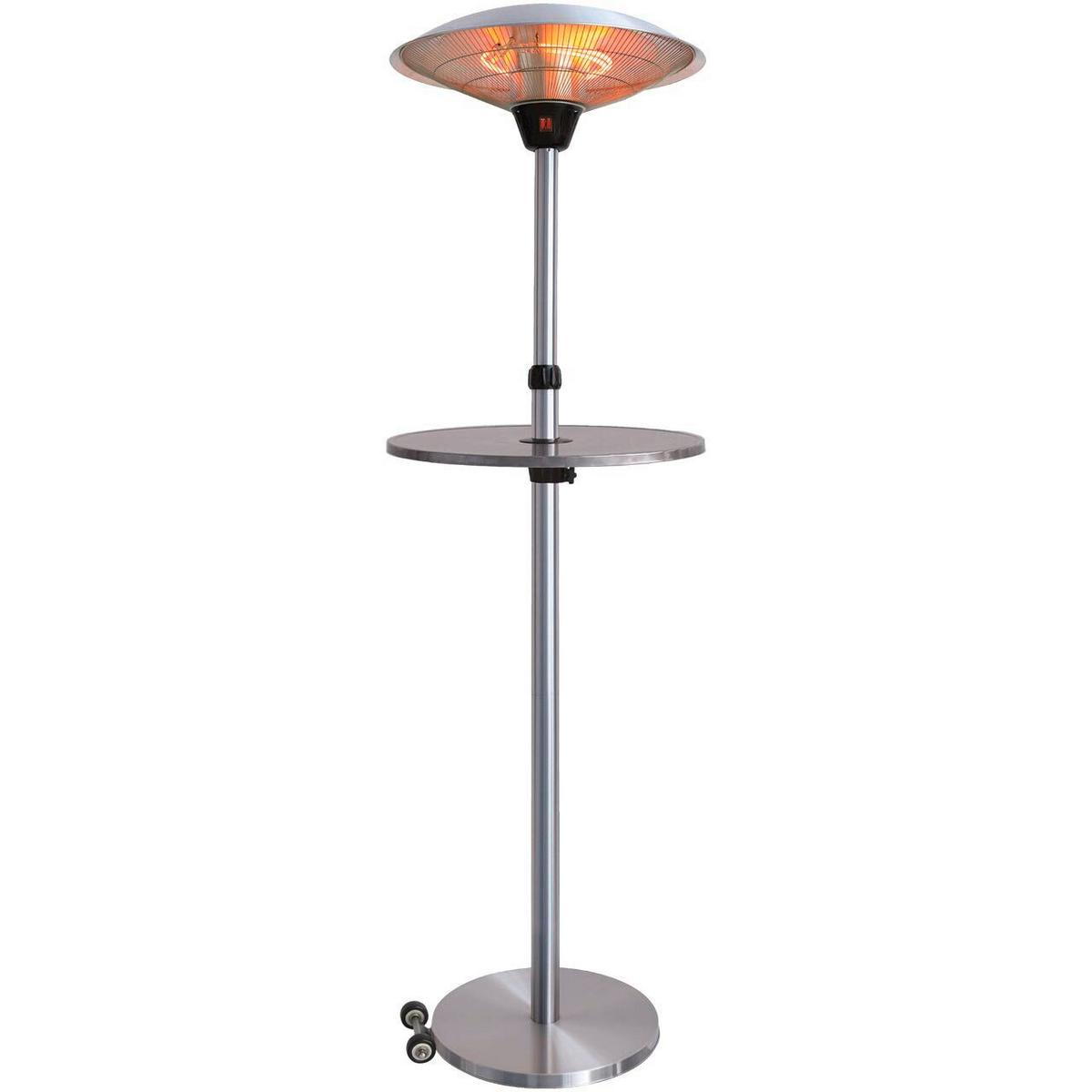 Terrassenstrahler Halogen - Alufarben, Basics, Metall (60/190/60cm)